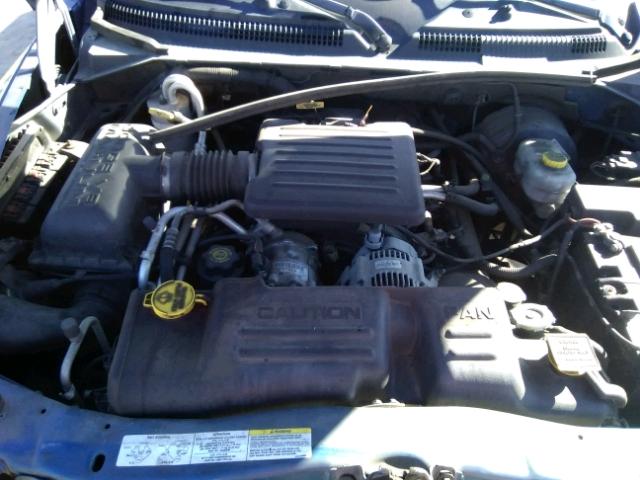 1D7HL38N13S226106 - 2003 DODGE DAKOTA QUA BLUE photo 7