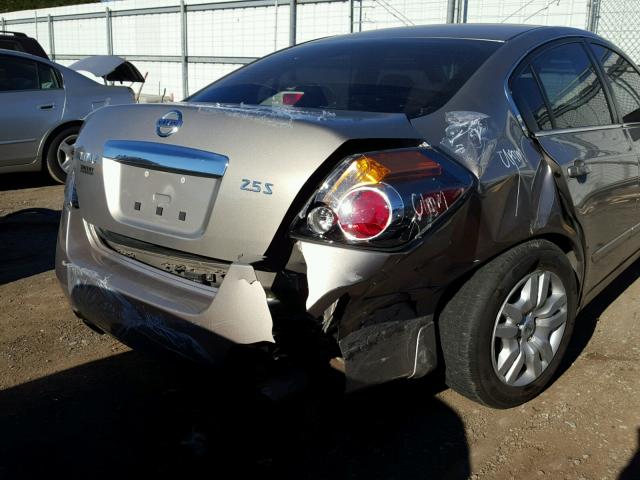 1N4AL2AP4BN485161 - 2011 NISSAN ALTIMA BAS GOLD photo 9