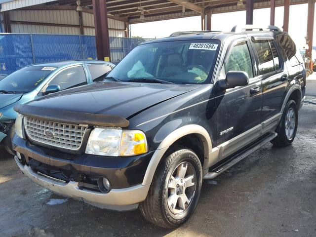 1FMZU64K15UA42604 - 2005 FORD EXPLORER E BLACK photo 2