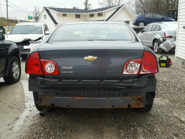 1G1ZG57B584279112 - 2008 CHEVROLET MALIBU LS BLUE photo 10