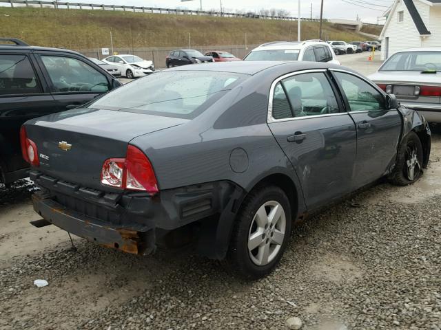 1G1ZG57B584279112 - 2008 CHEVROLET MALIBU LS BLUE photo 4