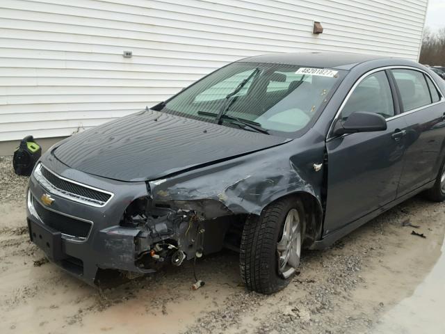 1G1ZG57B584279112 - 2008 CHEVROLET MALIBU LS BLUE photo 9