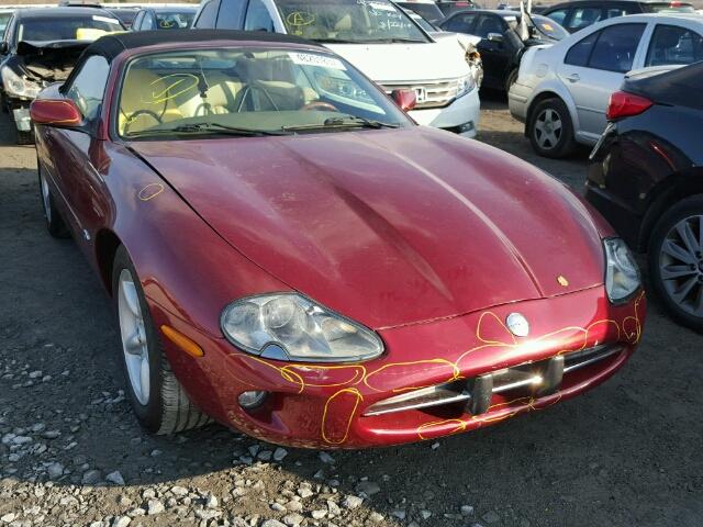 SAJGN2740VC005145 - 1997 JAGUAR XK8 RED photo 1