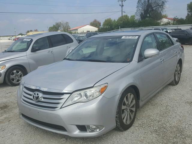 4T1BK3DB0BU372087 - 2011 TOYOTA AVALON BAS SILVER photo 2