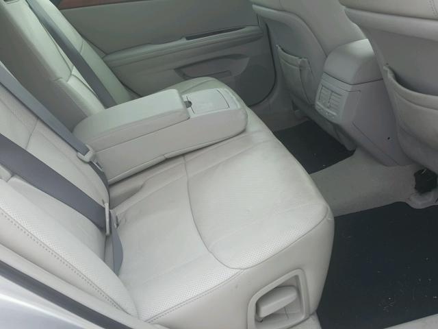 4T1BK3DB0BU372087 - 2011 TOYOTA AVALON BAS SILVER photo 6