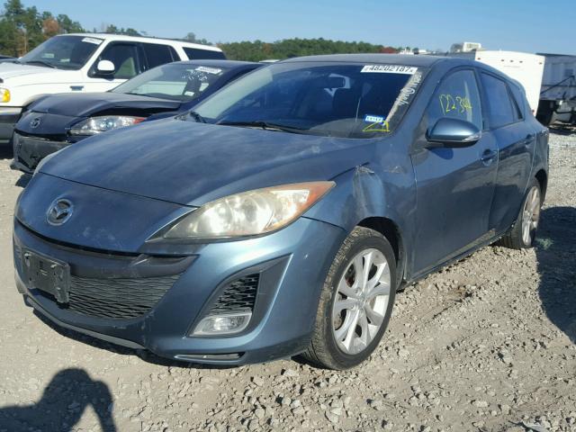 JM1BL1H57A1189215 - 2010 MAZDA 3 S GREEN photo 2