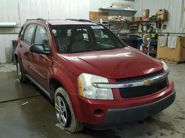 2CNDL13F366197448 - 2006 CHEVROLET EQUINOX LS RED photo 1