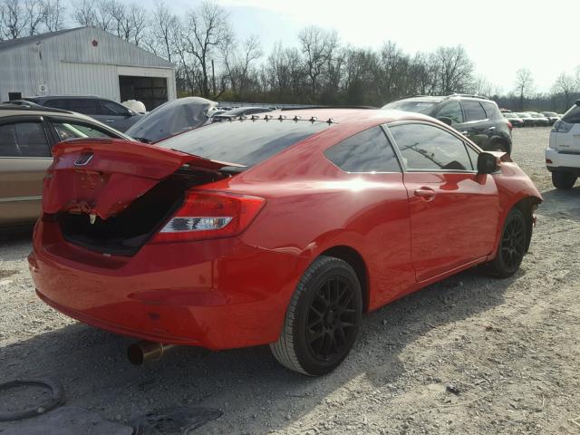 2HGFG3B81DH515697 - 2013 HONDA CIVIC EX RED photo 4