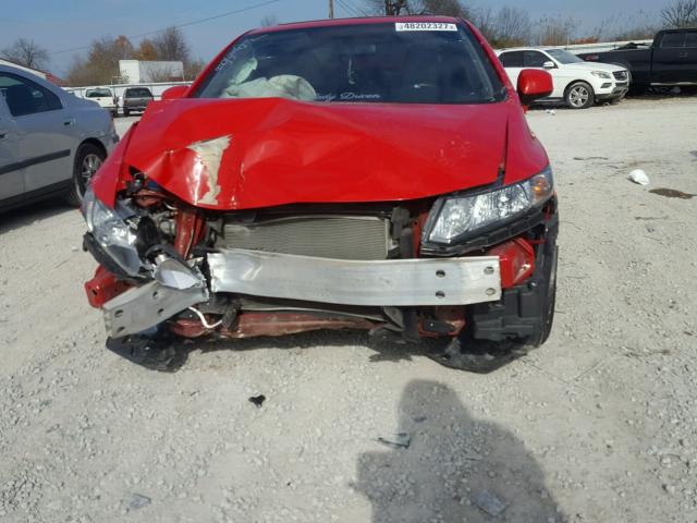 2HGFG3B81DH515697 - 2013 HONDA CIVIC EX RED photo 9