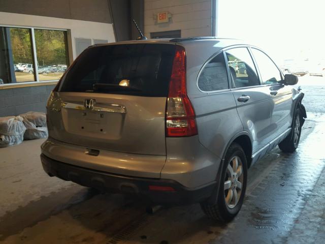 JHLRE48777C115031 - 2007 HONDA CR-V EXL SILVER photo 4