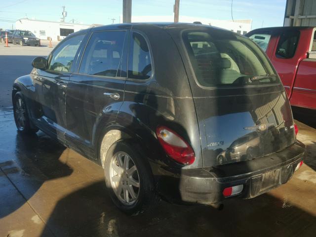 3A8FY58B78T144416 - 2008 CHRYSLER PT CRUISER BLACK photo 3