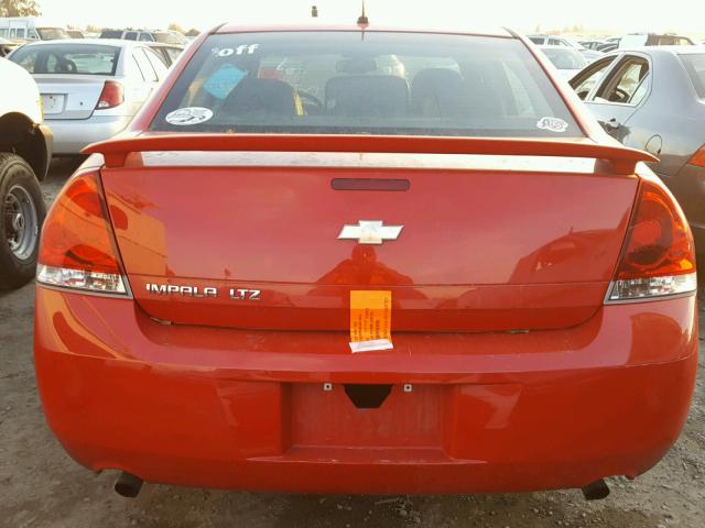 2G1WC5E32D1236766 - 2013 CHEVROLET IMPALA LTZ RED photo 10