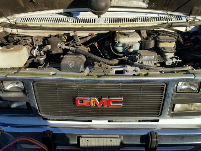 1GDEG25K0SF509587 - 1995 GMC RALLY WAGO BLUE photo 7