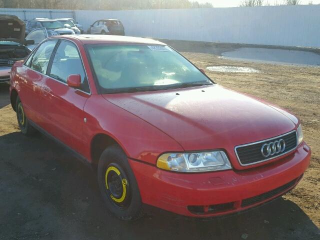 WAUED68D3WA085548 - 1998 AUDI A4 2.8 QUA RED photo 1