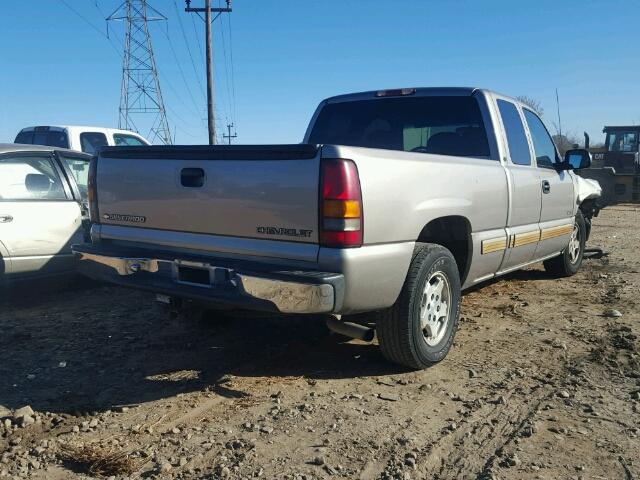 2GCEC19T121115469 - 2002 CHEVROLET SILVERADO TAN photo 4