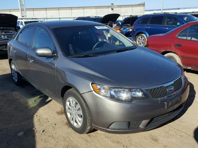 KNAFU4A2XC5489632 - 2012 KIA FORTE EX GRAY photo 1