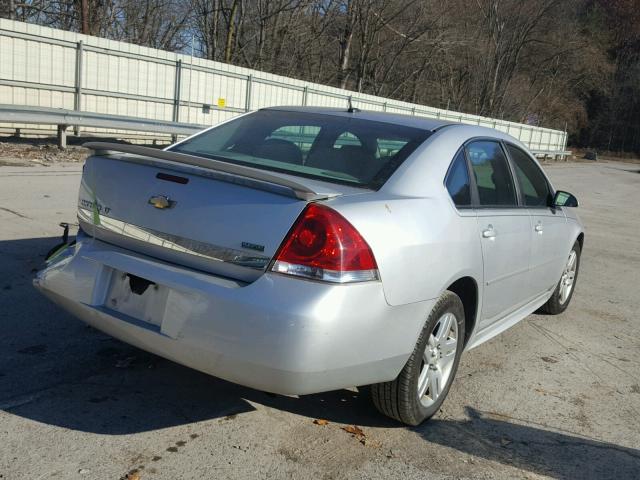 2G1WG5EK3B1327022 - 2011 CHEVROLET IMPALA LT SILVER photo 4