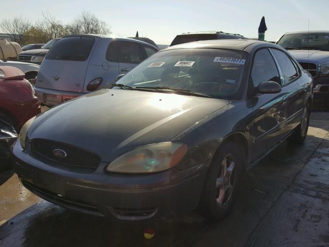 1FAFP56U95A291585 - 2005 FORD TAURUS SEL GRAY photo 2