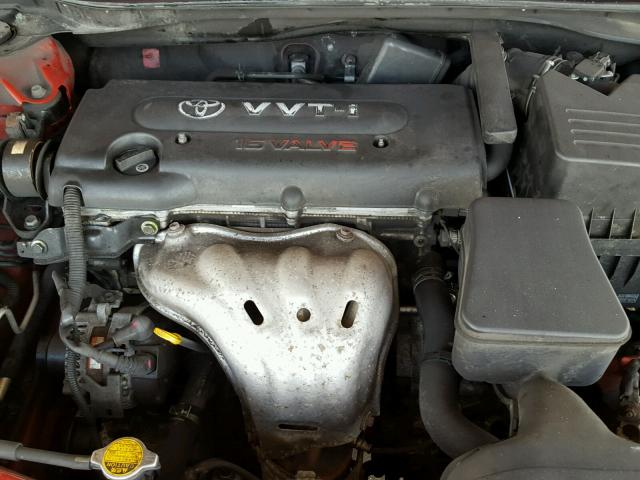 4T1BE46K09U363409 - 2009 TOYOTA CAMRY BASE RED photo 7