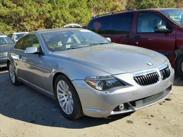 WBAEH73494B189728 - 2004 BMW 645 CI AUT GRAY photo 1