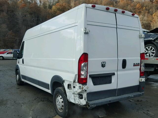 3C6TRVDG2EE108813 - 2014 RAM PROMASTER WHITE photo 3