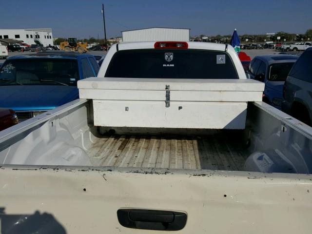 1D7HA16N56J220025 - 2006 DODGE RAM 1500 S WHITE photo 6