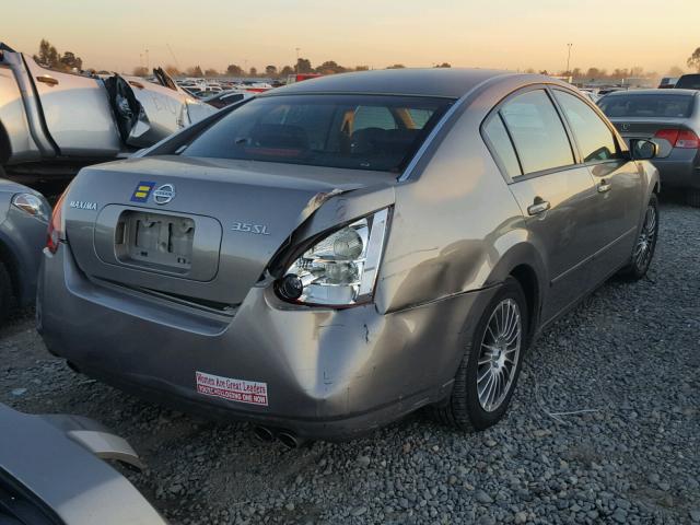 1N4BA41E04C856934 - 2004 NISSAN MAXIMA SE GRAY photo 4