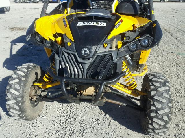 3JBPXLP18DJ003102 - 2013 CAN-AM MAVERICK 1 YELLOW photo 9