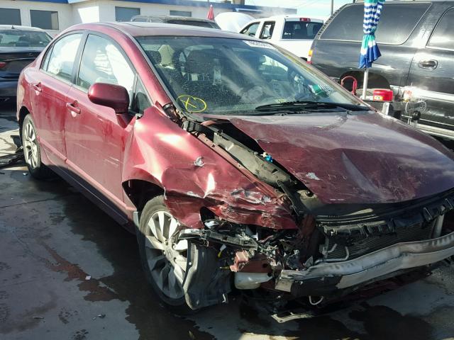 2HGFA1F89AH533196 - 2010 HONDA CIVIC EX 勃艮第红 照片 1