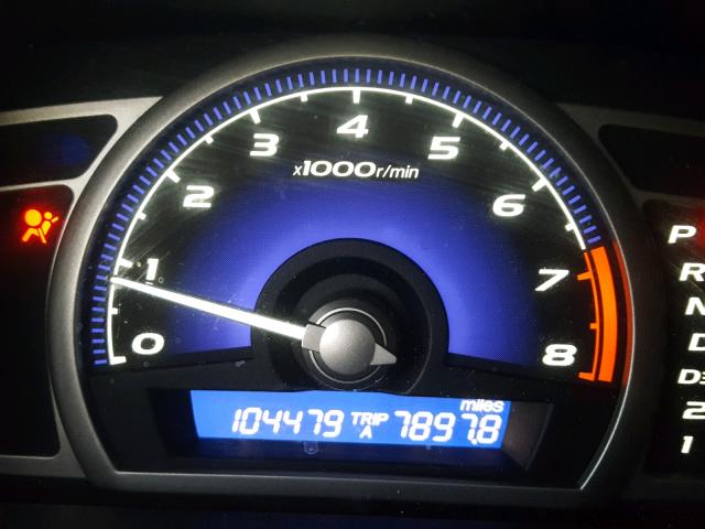 2HGFA1F89AH533196 - 2010 HONDA CIVIC EX 勃艮第红 照片 8