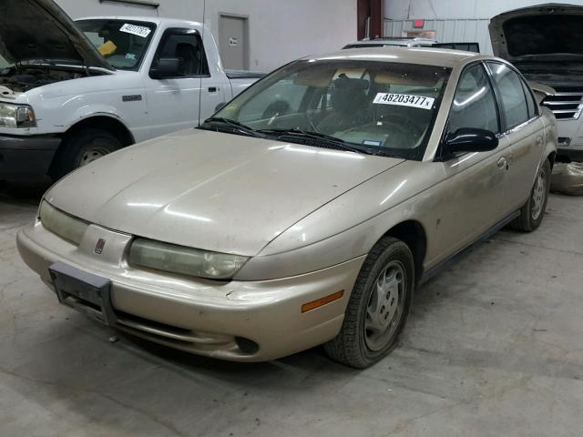 1G8ZJ5272TZ373126 - 1996 SATURN SL2 GOLD photo 2