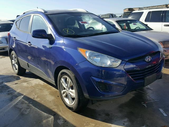 KM8JU3AC2BU143770 - 2011 HYUNDAI TUCSON GLS BLUE photo 1