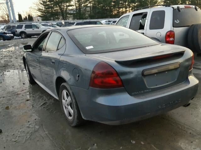 2G2WP552561243303 - 2006 PONTIAC GRAND PRIX GRAY photo 3