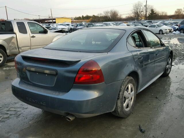 2G2WP552561243303 - 2006 PONTIAC GRAND PRIX GRAY photo 4