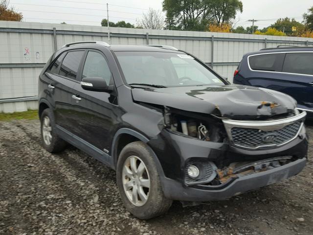 5XYKTCA14BG141238 - 2011 KIA SORENTO BA BLACK photo 1