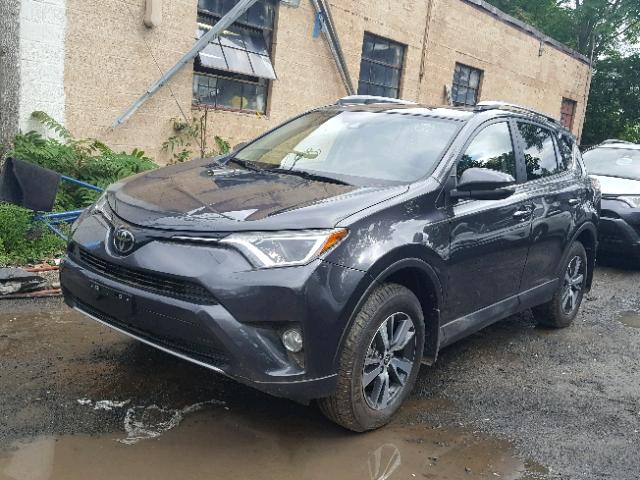 JTMRFREV9JJ222837 - 2018 TOYOTA RAV4 ADVEN CHARCOAL photo 2