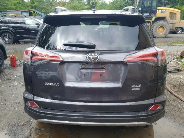 JTMRFREV9JJ222837 - 2018 TOYOTA RAV4 ADVEN CHARCOAL photo 9