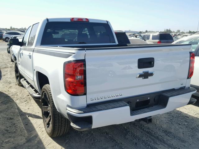 3GCUKREC3HG487320 - 2017 CHEVROLET SILVERADO WHITE photo 3