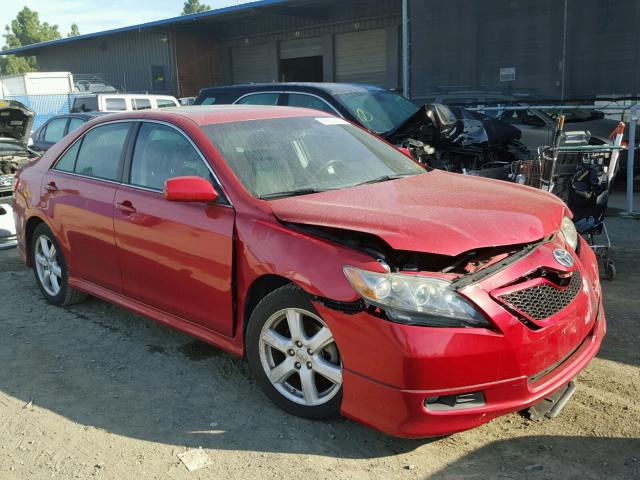 4T1BE46K49U396767 - 2009 TOYOTA CAMRY BASE RED photo 1