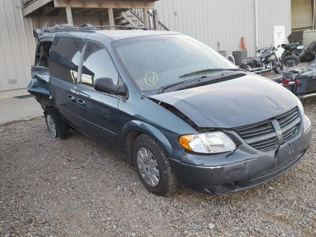 2A4GP44R36R817675 - 2006 CHRYSLER TOWN & COU GREEN photo 1