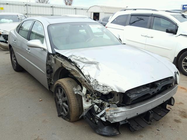 2G4WD582681140633 - 2008 BUICK LACROSSE C SILVER photo 1