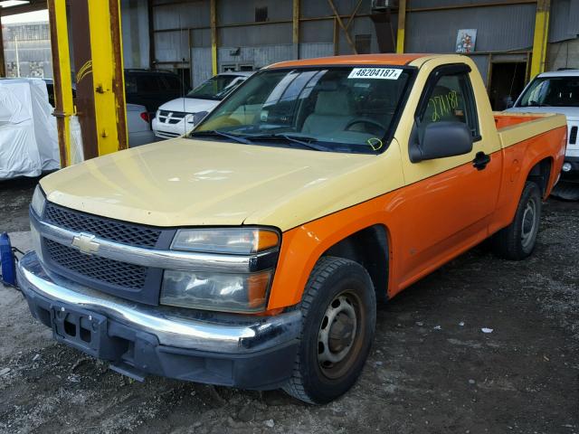 1GCCS149X78216990 - 2007 CHEVROLET COLORADO TWO TONE photo 2