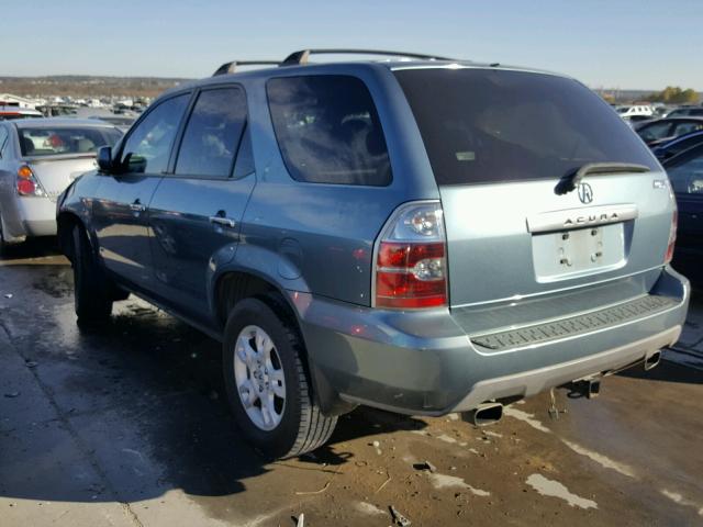 2HNYD18666H503701 - 2006 ACURA MDX TOURIN GREEN photo 3