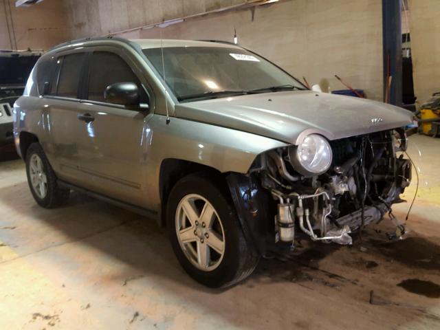 1J8FF47W28D632117 - 2008 JEEP COMPASS SP GRAY photo 1