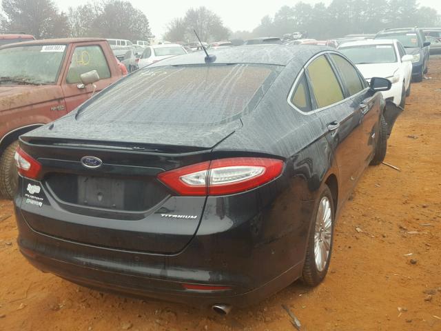 3FA6P0SU9DR332052 - 2013 FORD FUSION TIT BLACK photo 4