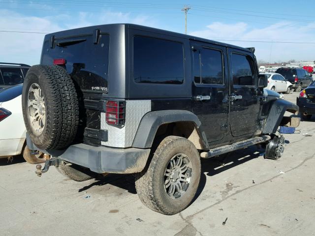 1J4BA3H1XBL614103 - 2011 JEEP WRANGLER U BLACK photo 4