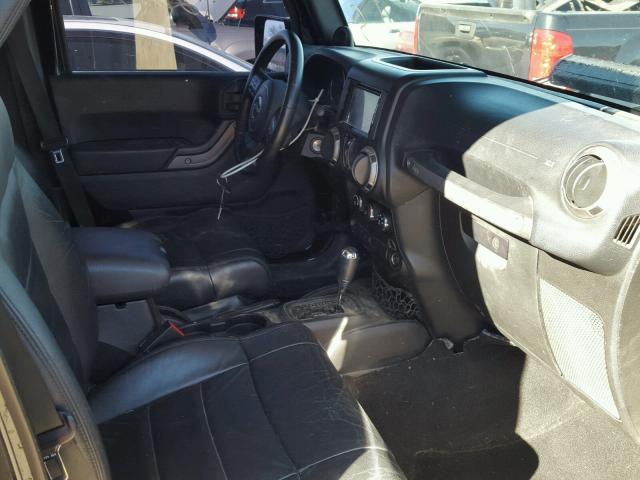 1J4BA3H1XBL614103 - 2011 JEEP WRANGLER U BLACK photo 5