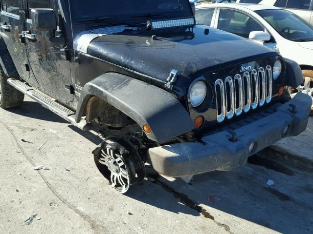 1J4BA3H1XBL614103 - 2011 JEEP WRANGLER U BLACK photo 9