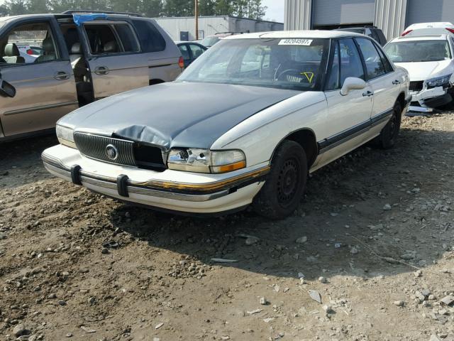 1G4HR53L2NH403610 - 1992 BUICK LESABRE LI WHITE photo 2