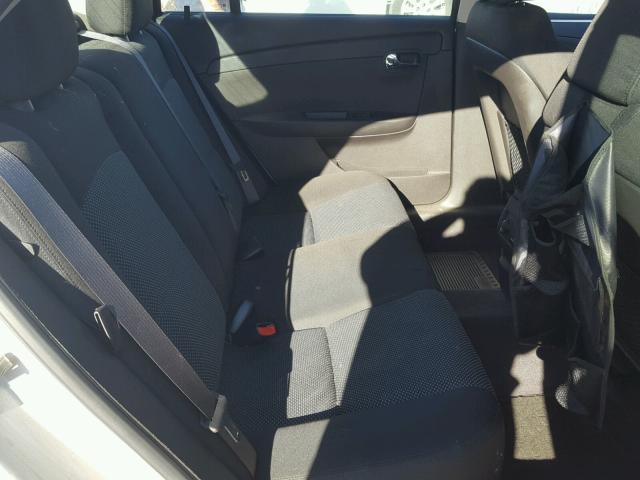 1G1ZC5E02CF203115 - 2012 CHEVROLET MALIBU 1LT SILVER photo 6